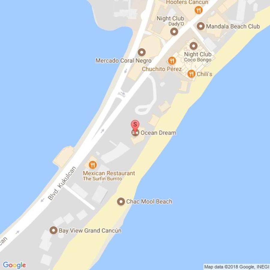 Cancun, Ocean Dream, Beautiful Aparment, Heart Of The Hotel Zone מראה חיצוני תמונה